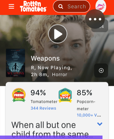 Rotten Tomatoes website